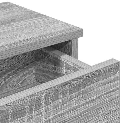 Zidna polica s ladicama siva sonoma konstruirano drvo - Sivi hrast sonoma 60 x 25 x 15 cm 1 Cijena