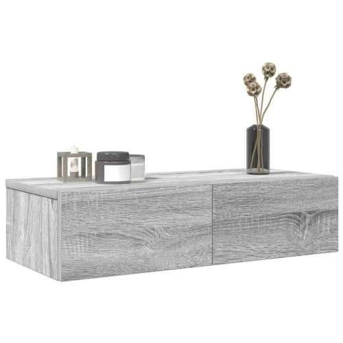 Zidna polica s ladicama siva sonoma 60x26,5x15 cm - Sivi hrast sonoma 60 x 26.5 x 15 cm 1 Cijena