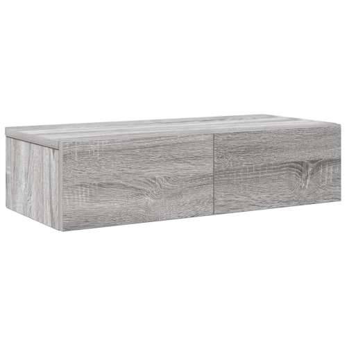 Zidna polica s ladicama siva sonoma 60x26,5x15 cm - Sivi hrast sonoma 60 x 26.5 x 15 cm 1 Cijena