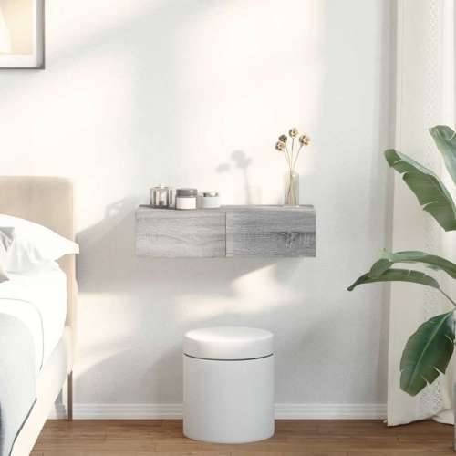 Zidna polica s ladicama siva sonoma 60x26,5x15 cm - Sivi hrast sonoma 60 x 26.5 x 15 cm 1 Cijena