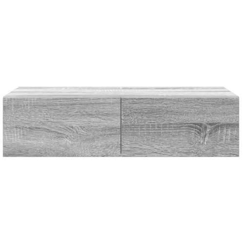 Zidna polica s ladicama siva sonoma 60x26,5x15 cm - Sivi hrast sonoma 60 x 26.5 x 15 cm 1 Cijena
