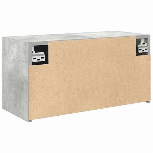 Kupaonski zidni ormarić beton sivi 60x25x30cm konstruirano drvo - Beton siva 60 x 25 x 30 cm 1 Cijena