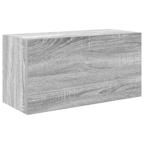 Kupaonski zidni ormarić sivi Sonoma 60x25x30 cm izrađeno drvo - Sivi hrast sonoma 60 x 25 x 30 cm 1 Cijena
