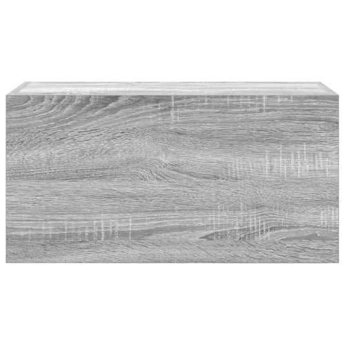 Kupaonski zidni ormarić sivi Sonoma 60x25x30 cm izrađeno drvo - Sivi hrast sonoma 60 x 25 x 30 cm 1 Cijena