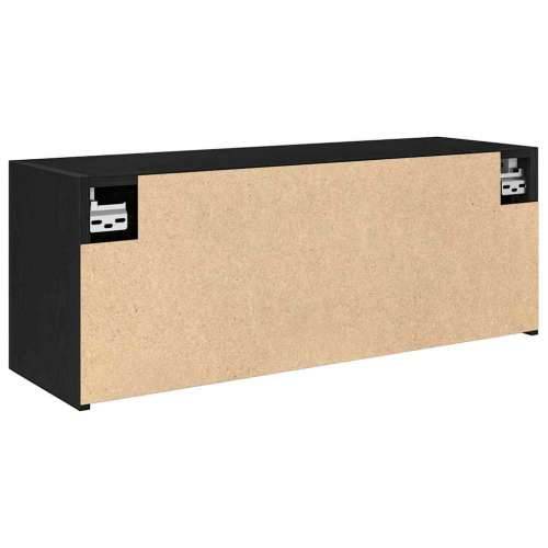Kupaonski zidni ormarić crni 80x25x30 cm izrađeno drvo - Crna 80 x 25 x 30 cm 1 Cijena