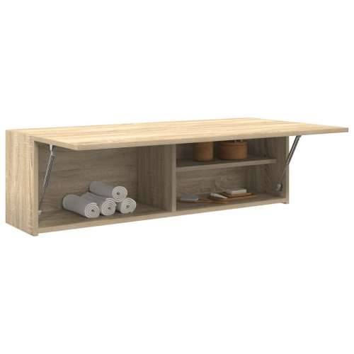 Kupaonski zidni ormarić sonoma hrast 100x25x30 cm izrađeno drvo - sonoma hrast 100 x 25 x 30 cm 1 Cijena