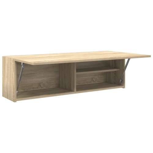 Kupaonski zidni ormarić sonoma hrast 100x25x30 cm izrađeno drvo - sonoma hrast 100 x 25 x 30 cm 1 Cijena