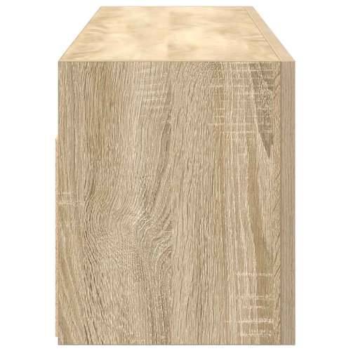 Kupaonski zidni ormarić sonoma hrast 100x25x30 cm izrađeno drvo - sonoma hrast 100 x 25 x 30 cm 1 Cijena