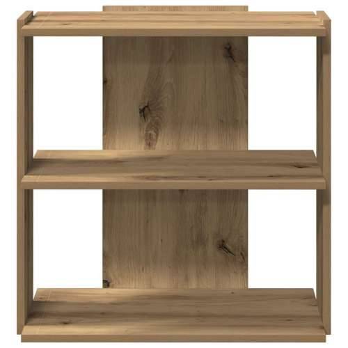 Regal za knjige s 3 razina boja hrasta 60x30x60 cm drveni - hrast artisan 60 x 30 x 60 cm 1 Cijena