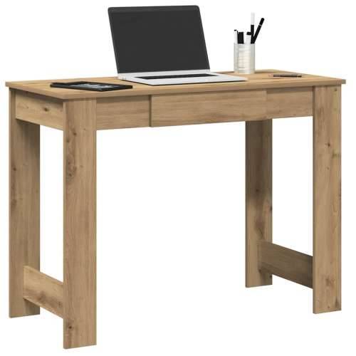 Radni stol boja hrasta artisan 100x45x75 cm konstruirano drvo - hrast artisan Cijena