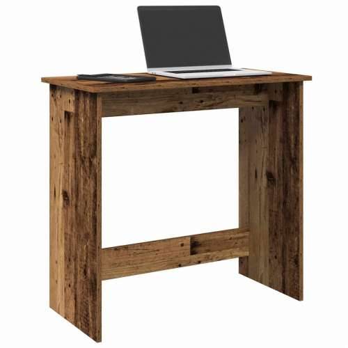 Radni stol boja starog drva 80 x 40 x 75 cm konstruirano drvo - Staro drvo Cijena