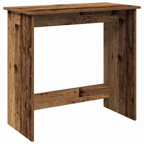 Radni stol boja starog drva 80 x 40 x 75 cm konstruirano drvo - Staro drvo Cijena