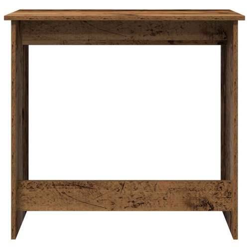 Radni stol boja starog drva 80 x 40 x 75 cm konstruirano drvo - Staro drvo Cijena