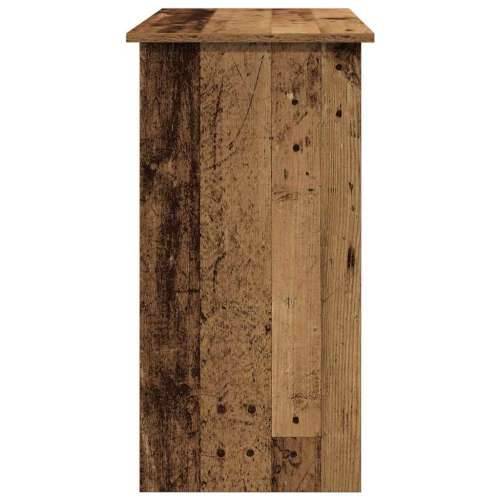 Radni stol boja starog drva 80 x 40 x 75 cm konstruirano drvo - Staro drvo Cijena