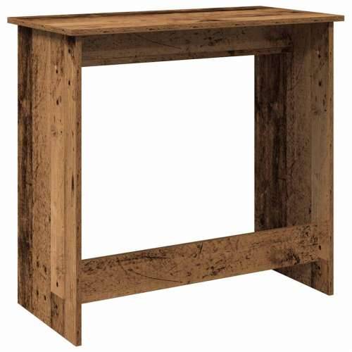 Radni stol boja starog drva 80 x 40 x 75 cm konstruirano drvo - Staro drvo Cijena