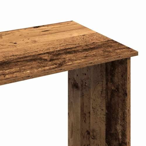 Radni stol boja starog drva 80 x 40 x 75 cm konstruirano drvo - Staro drvo Cijena