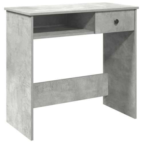 Radni stol siva boja betonai 80 x 40 x 75 cm od iverice - Beton siva Cijena