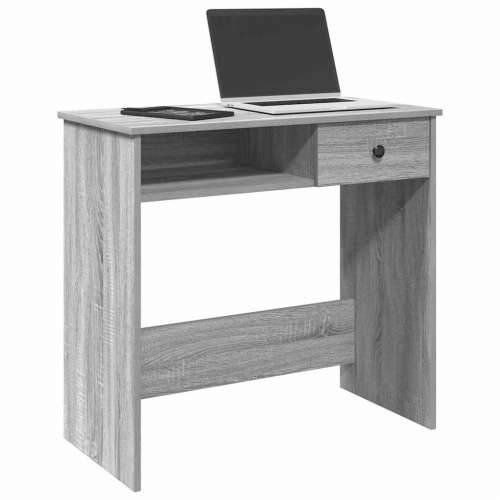 Radni stol boja hrasta sonome 80 x 40 x 75 cm konstruirano drvo - Sivi hrast sonoma Cijena