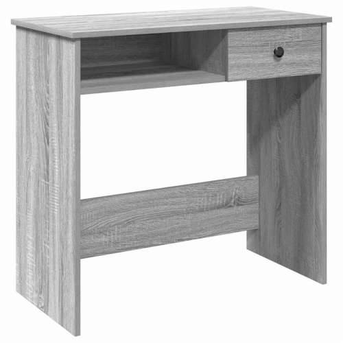 Radni stol boja hrasta sonome 80 x 40 x 75 cm konstruirano drvo - Sivi hrast sonoma Cijena