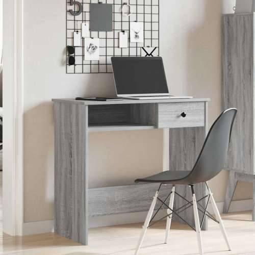 Radni stol boja hrasta sonome 80 x 40 x 75 cm konstruirano drvo - Sivi hrast sonoma Cijena