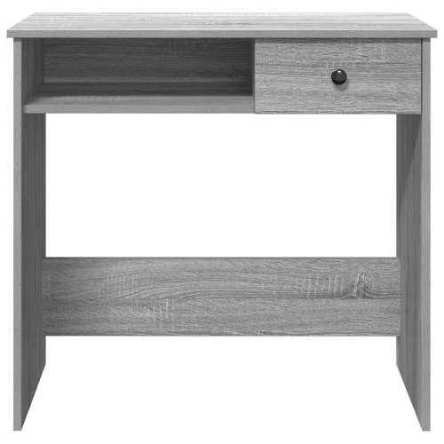 Radni stol boja hrasta sonome 80 x 40 x 75 cm konstruirano drvo - Sivi hrast sonoma Cijena
