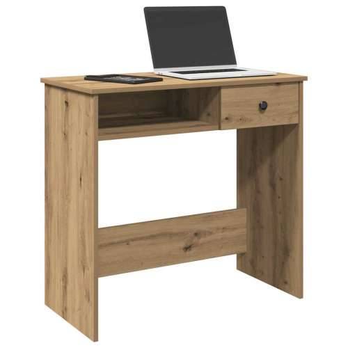 Radni stol boja hrasta artisan 80x40x75 cm konstruirano drvo - hrast artisan Cijena