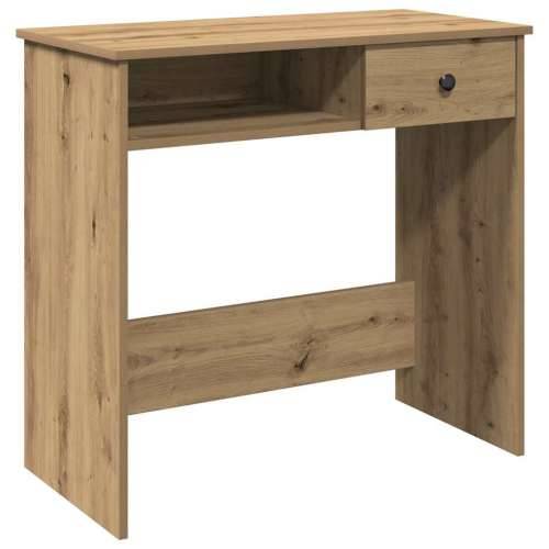 Radni stol boja hrasta artisan 80x40x75 cm konstruirano drvo - hrast artisan Cijena