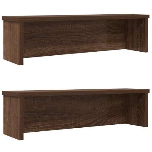 Kuhinjski stalci koji se mogu složiti 2 kom 50x15x16 cm - Smeđi hrast 50 x 15 x 16 cm 2 Cijena