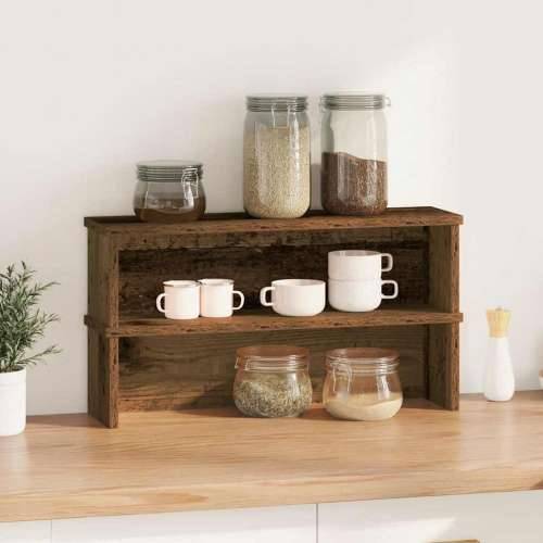 Kuhinjski stalci koji se mogu složiti 2 kom 50x15x16 cm - Staro drvo 50 x 15 x 16 cm 2 Cijena