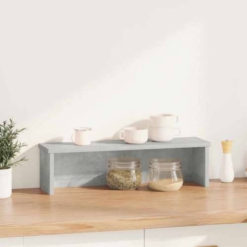 Kuhinjski stalak za slaganje 60x15x16 cm konstruirano drvo - Beton siva 60 x 15 x 16 cm 1 Cijena