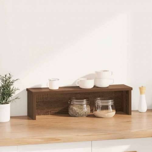 Kuhinjski stalak za slaganje 60x15x16 cm konstruirano drvo - Smeđi hrast 60 x 15 x 16 cm 1 Cijena
