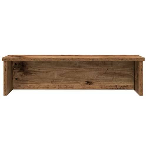 Kuhinjski stalak za slaganje crni 60x15x16 cm konstruirano drvo - Staro drvo 60 x 15 x 16 cm 1 Cijena
