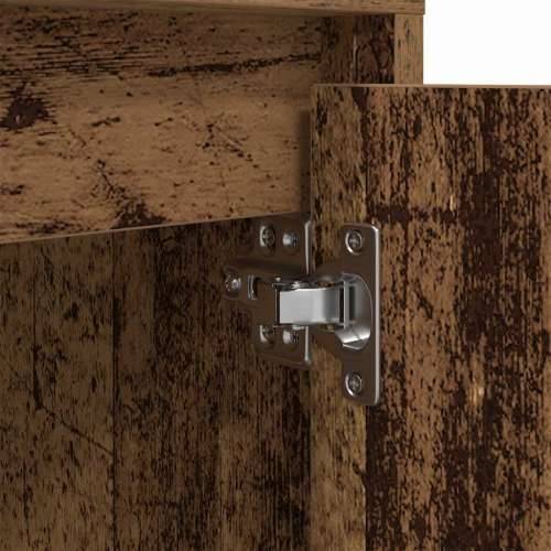 Noćni ormarić s LED svjetlima boja drva 38x34x50 cm - Staro drvo 1 Cijena