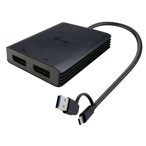 USB kabel i-Tec CADUAL4KDP Crna Cijena