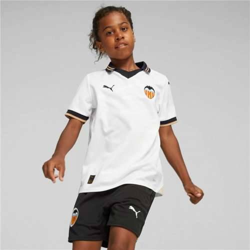 Dječja Majica Kratkih Rukava za Nogomet Puma Valencia.C.F Bijela Cijena