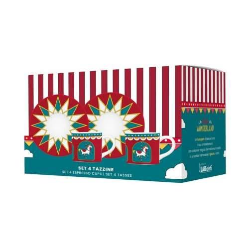 Set Šalica za Kavu Bialetti Winter Wonderland Turkizno Porculan 80 ml 4 kom. Cijena