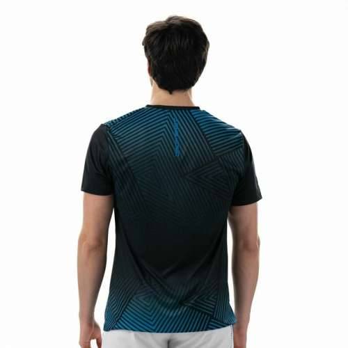 Muška Majica Kratkih Rukava Drop Shot Abian Campa Crna Padel Cijena