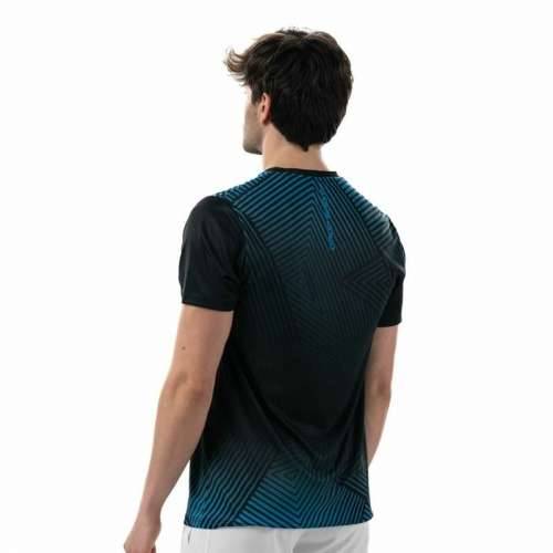 Muška Majica Kratkih Rukava Drop Shot Abian Campa Crna Padel Cijena