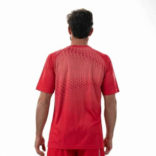 Muška Majica Kratkih Rukava Drop Shot Benara Oranžna Padel Cijena
