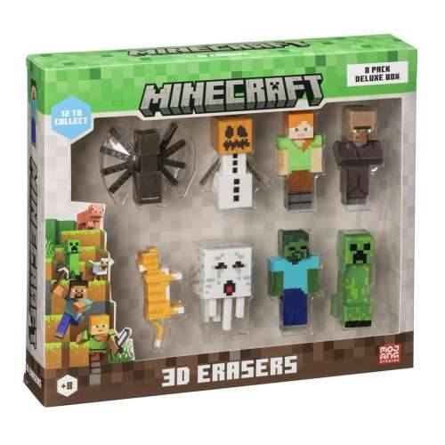 Set 3D gumica za brisanje Minecraft MC4070B 8 Dijelovi Cijena