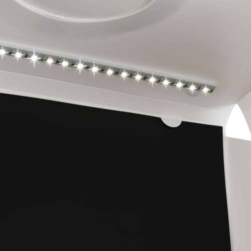 Sklopiva studijska LED rasvjetna kutija 40 x 34 x 37 cm bijela Cijena