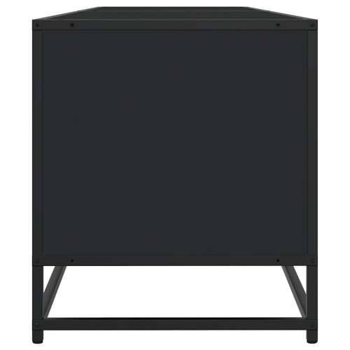 TV ormarić crni 180,5x40x46 cm izrađeno drvo - Crna 1 180.5 cm Cijena
