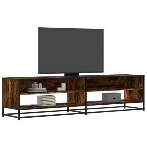 TV ormarić dimljeni hrast 180,5x40x46 cm konstruirano drvo - Dimljeni hrast 1 180.5 cm Cijena