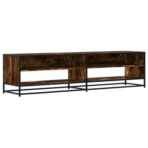 TV ormarić dimljeni hrast 180,5x40x46 cm konstruirano drvo - Dimljeni hrast 1 180.5 cm Cijena