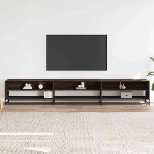 TV ormarić smeđi hrast 270x40x46 cm konstruirano drvo - Smeđi hrast 1 270 cm Cijena