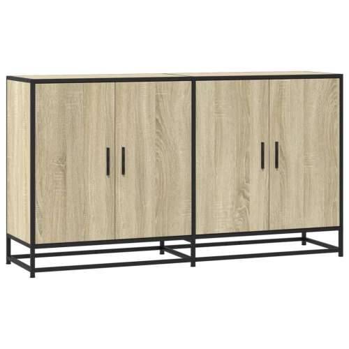 Komoda sonoma hrast 134x35x76 cm izrađeno drvo - sonoma hrast 1 Cijena