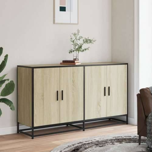 Komoda sonoma hrast 134x35x76 cm izrađeno drvo - sonoma hrast 1 Cijena