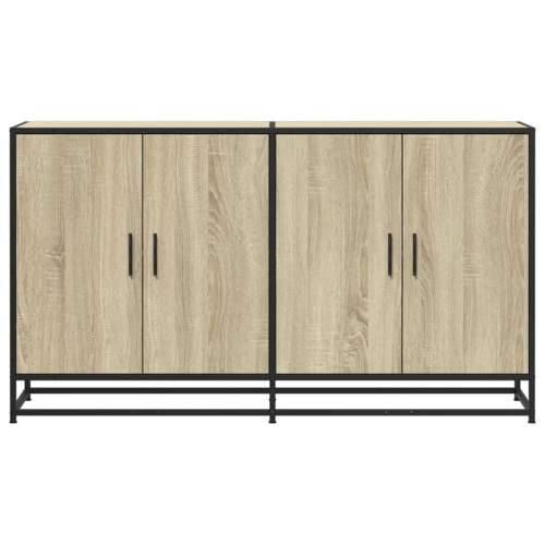 Komoda sonoma hrast 134x35x76 cm izrađeno drvo - sonoma hrast 1 Cijena