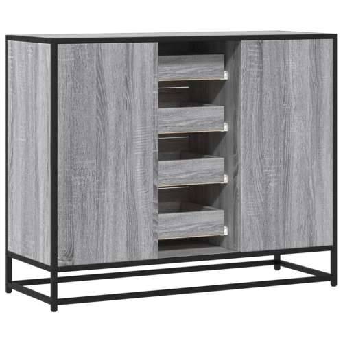 Komoda Siva Sonoma 92x35x76 cm Konstruirano drvo - Sivi hrast sonoma 1 Cijena