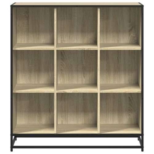 Polica za knjige Sonoma hrast Konstruirano drvo i metal - sonoma hrast 97.5 x 33 x 107.5 cm 1 Cijena